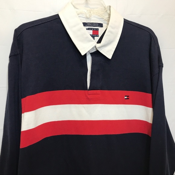 Tommy Hilfiger Other - Tommy Hilfiger Mens Rugby Polo long sleeve XL